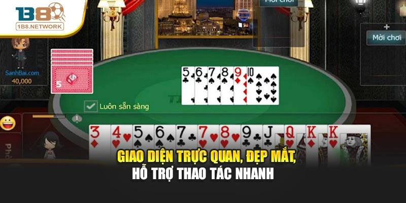 Giao diện trực quan, đẹp mắt, hỗ trợ thao tác nhanh