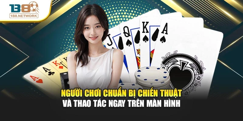 Người chơi chuẩn bị chiến thuật và thao tác ngay trên màn hình