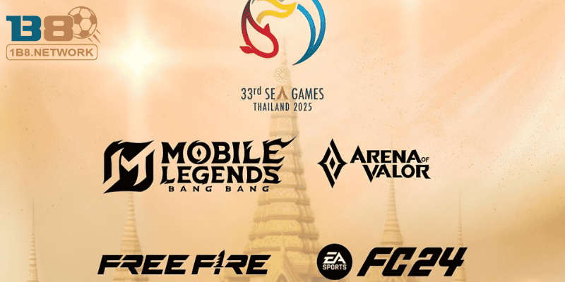 Các môn Esport tại Sea Game 33 2025